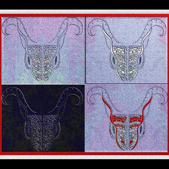 Demon Bunny 2 Art Print - Picture 15 of 15